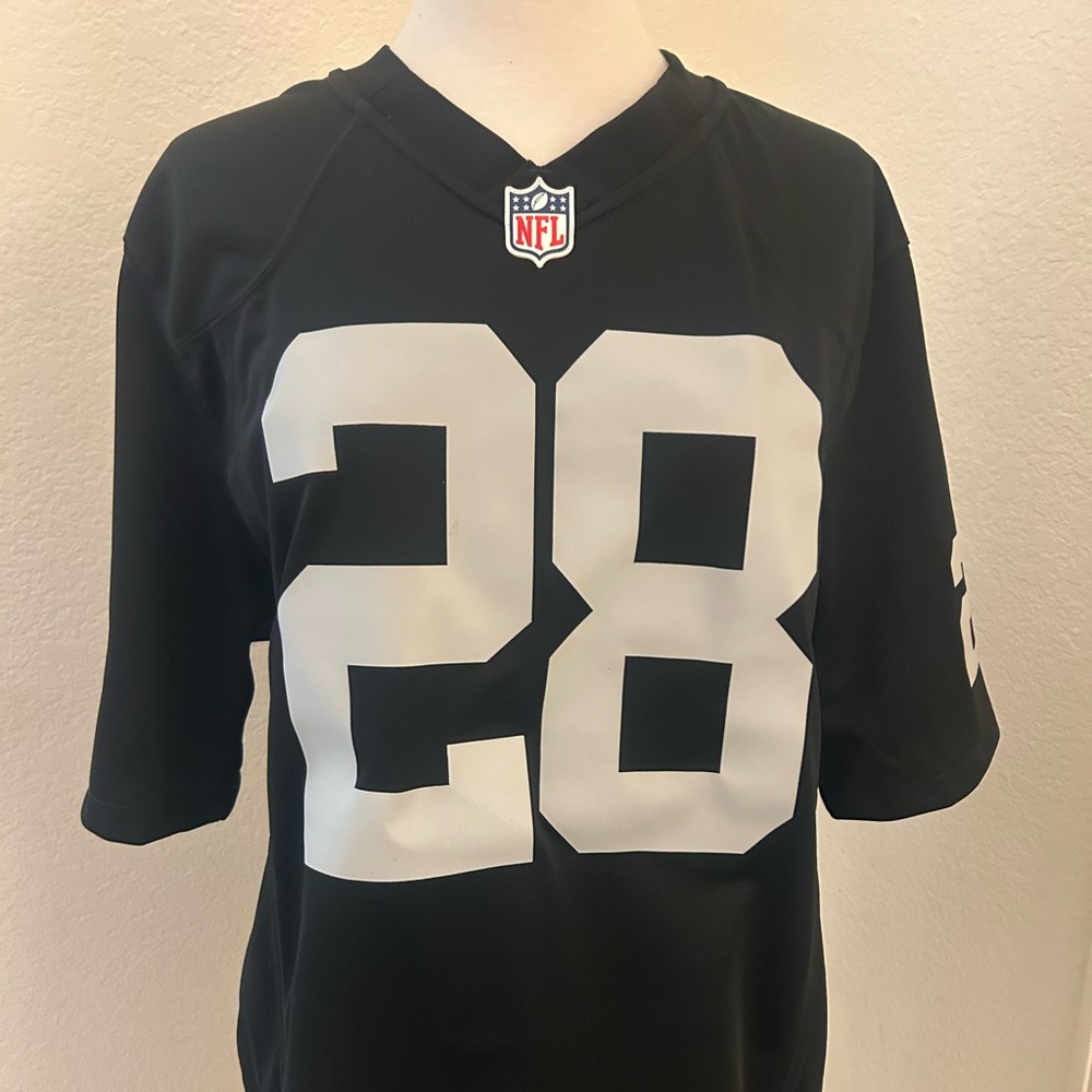Nike Black and White Men's Jersey